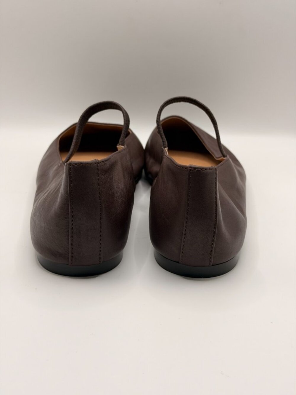 Madewell Women's The Greta Brown Leather Ballet Flat Sz 10.5 - Picture 7 of 8